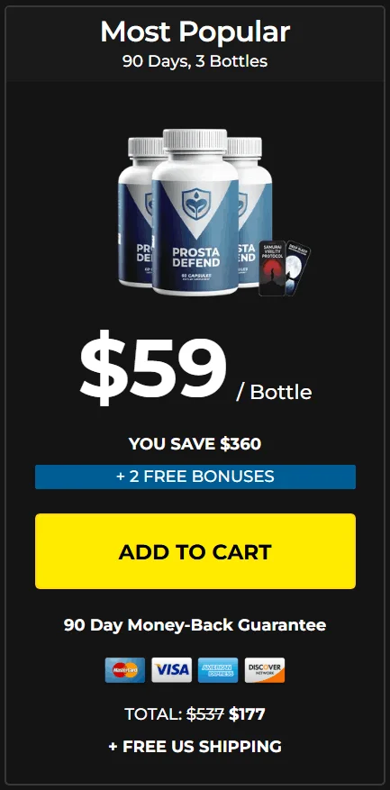 Prosta Defend three bottles order