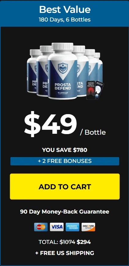 Prosta Defend 6 bottles